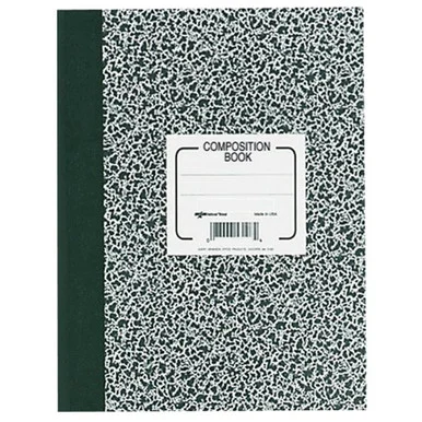 Rediform National College Ruled Composition Book - 80 Sheet - College Ruled - 8.38" X 11" - 1 Each - White Paper (RED43481)