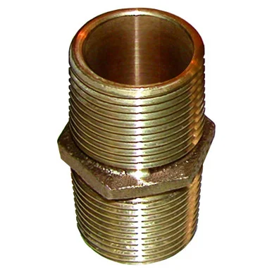 Groco PN-2000 Bronze Pipe Nipple - 2" Npt