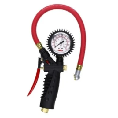 Milton Industries S-575A Analog Inflator Gauge With Ball Foot Air Chuck