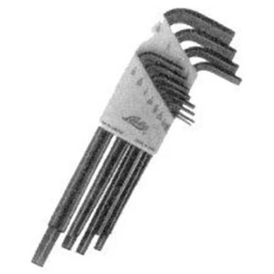 Lisle 42500 12 Piece Sae Long Arm Hex Key Set