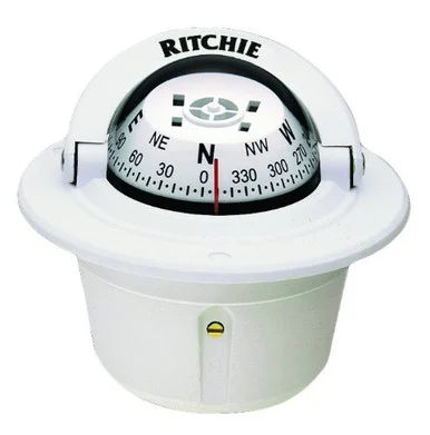 Ritchie Compass 3924980 Sale - Ritchie F-50w Explorer Compass - Flush Mount - White