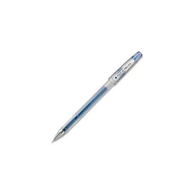 Pilot G-tec-c Ultra Gel Pen - Fine Pen Point Type - 0.4 Mm Pen Point Size - Blue Ink - Clear Barrel - 1 Each (PIL35492)