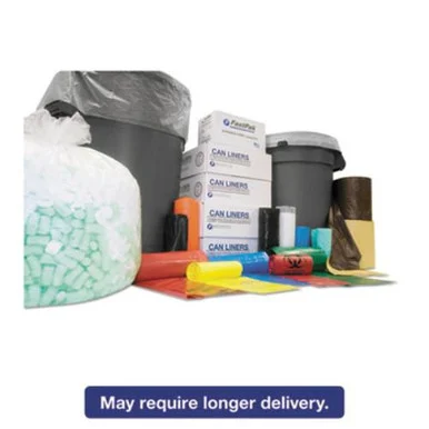 Integrated Bagging Systems S434812N High-density Can Liner, 43 X 48, 60-gallon, 12 Micron, Clear, 25/roll