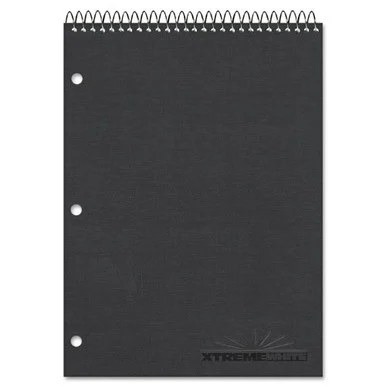 Rediform National Porta-desk 1-subject Notebook - 80 Sheet - College Ruled - 8.50" X 11.50" - 1 Each - White Paper (RED31186)