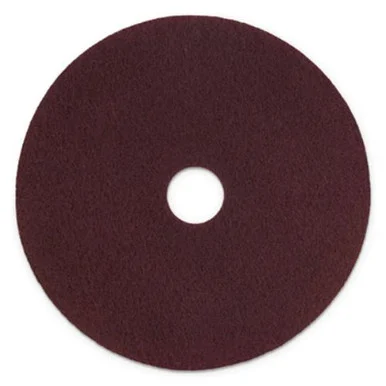 3m SPPP20 Surface Preparation Pad Plus, 20" Diameter, Maroon, 5/carton