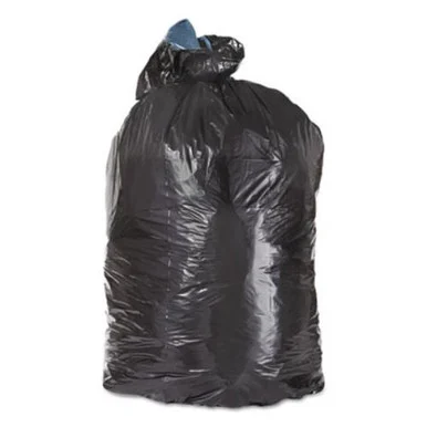 Trinity Packaging Corp ML4046X Low-density Can Liners, 45 Gal, 1.60 Mil, 23" X 46", Black, 100/carton