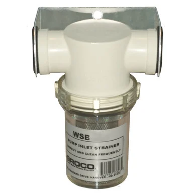 Groco WSB-500-P 1/2" Fresh Water Strainer W/plastic Basket