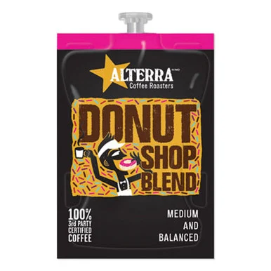Mars Drinks MDRA200 Coffee Freshpack Pods, Donut Shop Blend, Medium Roast, 0.28 Oz, 100/carton