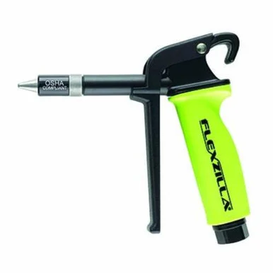 Legacy Manufacturing AG1102FZ Flexzilla X3 Blow Gun With Quiet-flo Safety Nozzle, Zillagreen