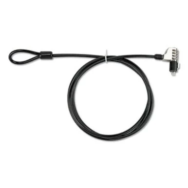 Innovera IVR64673 Combination Laptop Lock, 6 Ft Steel Cable