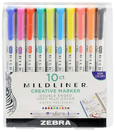 Zebra Pen Mildliner Double Ended Highlighter (zeb-78501)