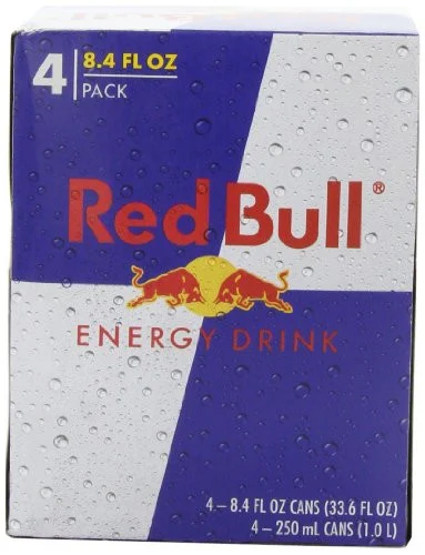 Red Bull Energy Drink - Original - 8.3 Fl Oz - Ready-server - 24 / Carton - Assorted - Marjack Rbd99124