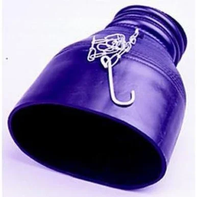 Crushproof Tubing F575 3" X 8" Oval Tailpipe Adapter