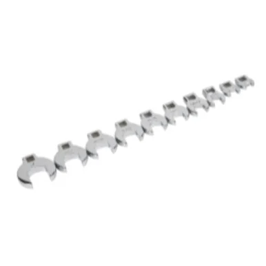 Titan 17294 Tool 10-piece 3/8 In. Drive Sae Crowsfoot Wrench Set