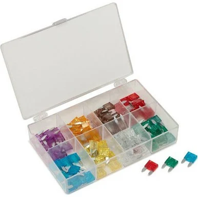 Titan 45229 Tool 96-piece Mini Blade Fuse Assortment With Case 45229_45