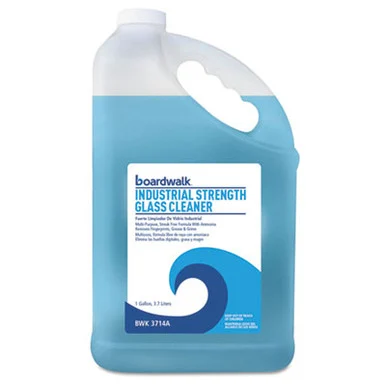 Boardwalk BWK4714A Industrial Strength Glass Cleaner With Ammonia, 1 Gal Bottle, 4/carton