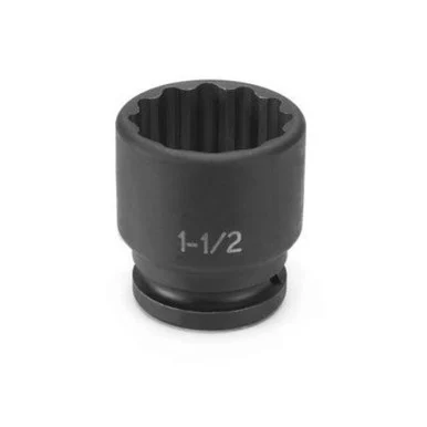 Grey Pneumatic 3136R 3/4" Drive X 1-1/8" Standard - 12 Point Socket