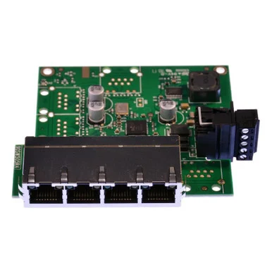 Brainboxes Industrial Embeddable 4 Port Ethernet Switch SW104