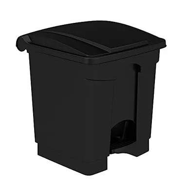Safco Plastic Step-on Waste Receptacle (9924bl)