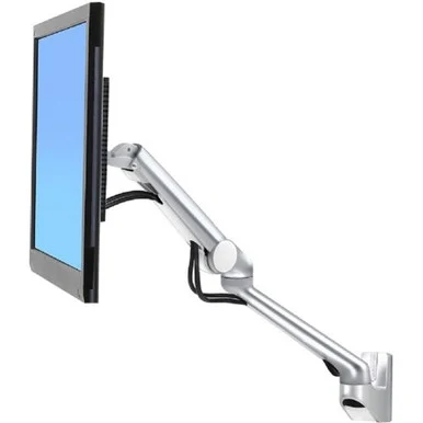 Ergotron Mounting Arm For Monitor - 24" Screen Support - 8 Lb Load Capacity - Polished Aluminum (45-437-026)