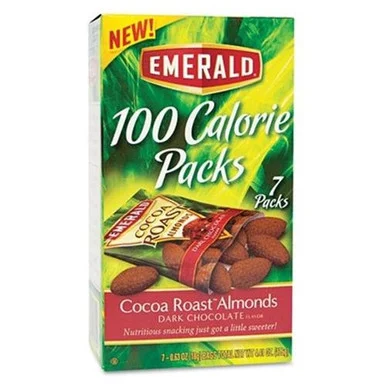 Emerald Cocoa Roast Almonds - Cocoa, Almond - Packet - 0.63 Oz - 7 / Box (84325)