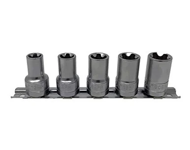 CTA Tools 5065 Cta Manufacturing 5 Piece 5 Pt Torx Plus Socket Set - 3/8 Inch Drive