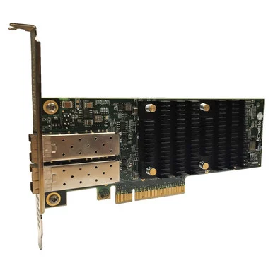 Chelsio High Performance, Low Profile, Dual Port 1/10/25GbE Server Offload Adapter (t6225-so-cr)