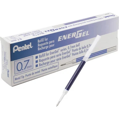 Pentel EnerGel .7mm Liquid Gel Pen Refill (lr7cbx)