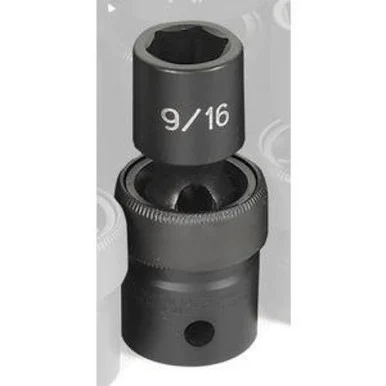 Grey Pneumatic 2018U 1/2" Drive X 9/16" Standard Universal Socket
