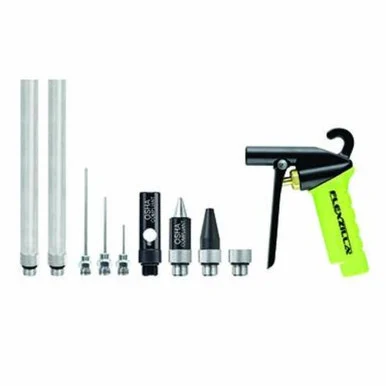 Legacy Manufacturing AG1500FZKIT Flexzilla X1 Blow Gun Kit, 10-piece, Zillagreen