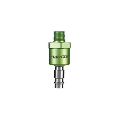 Legacy Manufacturing A53440FZBS Flexzilla Pro High Flow Ball Swivel Plug, 1/4" Mnpt, 1/4" Body