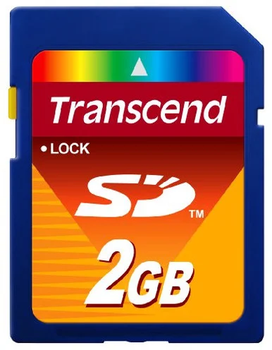 Transcend 2GB Secure Digital Card (TS2GSDC)