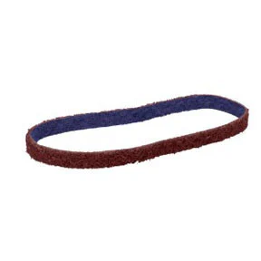 3m 3M-64458 Scotch-brite Durable Flex Belt, 1/2 Inch X 18 Inch, Medium