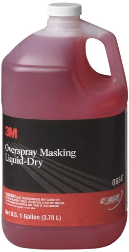3m 3M-6847 Overspray Masking Liquid Dry 06847, 1 Gallon