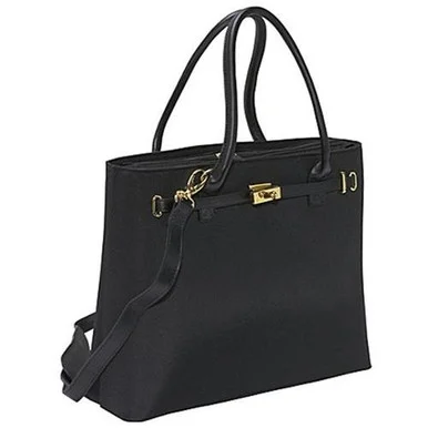 WIB Thoroughbred WIB-EURO1 Carrying Case for 15.6" Notebook - Black - Textured - Twill Nylon - Fabrique