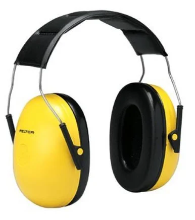 3m 247-H9A Optime 98 H9a Earmuffs, 25 Db Nrr, Yellow/black