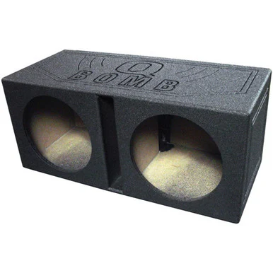 Qpower QBOMB10V Qbomb Dual 10" Woofer Box Ported