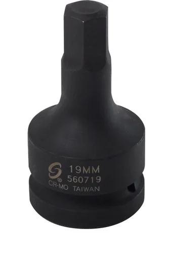 Sunex 560719 1 In. Drive 19 Mm Hex Drive Impact So