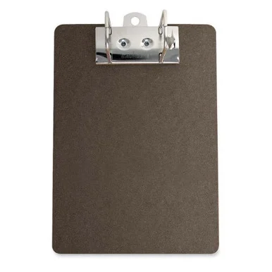 Sparco Lever Arch Clipboard - 2.50" Capacity - 9" X 13" - Arch - Hardboard - Brown (SPR01382)