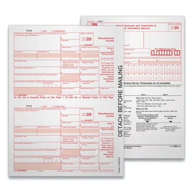 Cardinal Brands 22993-MISC 5pt Frm, 1099-misc, 50st/pk
