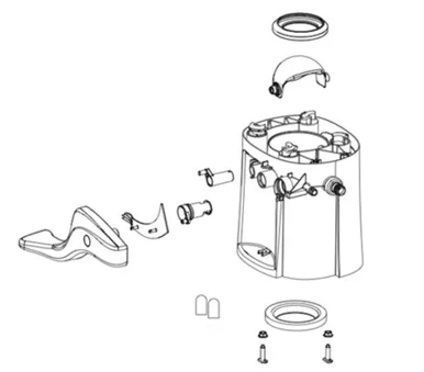 Thetford Marine 42138 Replacement Toilet Base