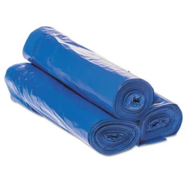 Integrated Bagging Systems IBSDTH3040B Draw-tuff Institutional Draw-tape Can Liners, 30 Gal, 1 Mil, 30.5" X 40", Blue, 200/carton