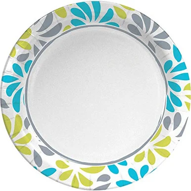 Genuine Joe GJO-10320 Plates, Printed, Paper, 9"