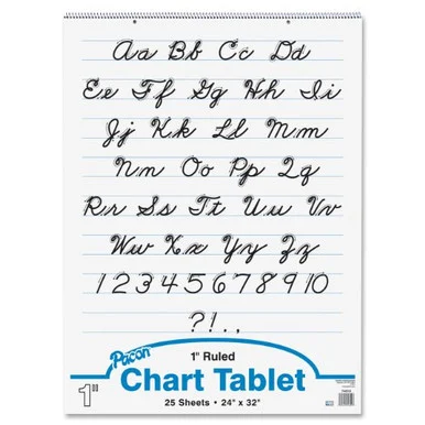 Pacon Chart Tablet - 24" X 32" - White (PAC74610)