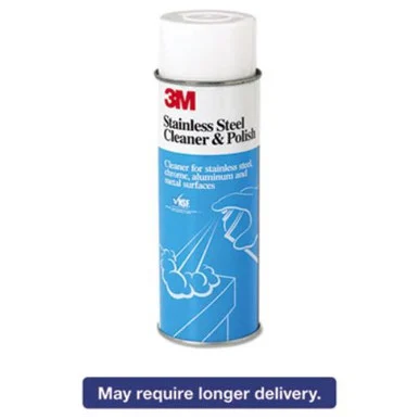 3m 14002 Stainless Steel Cleaner & Polish, Lime Scent, Foam, 21 Oz. Aerosol Can