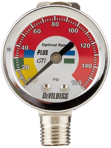 Itw Devilbiss 180089 Spray Gun Air Ajdustable Valve/gauge (hav-511)