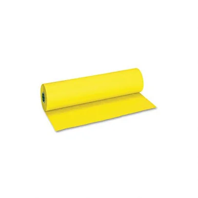 Decorol 76lb Flame Retardant Art Rolls - 36" X 1000 Ft - Yellow (101201)