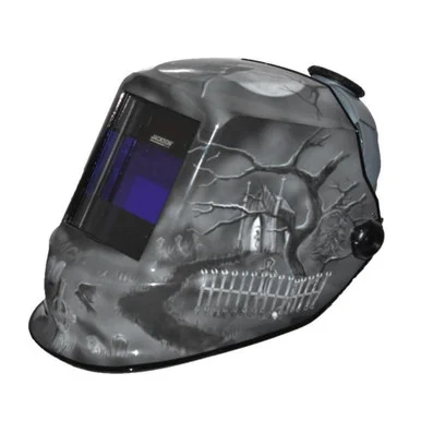 Jackson Safety 47100 - Welding Helmet - Auto Darkening - Nylon - 3.94" X 2.36" Viewing Area - Shade 10 Fixed Adf 1/1/1/1 - 370 Speed Dial Headgear - 6 Feet Under Graphics 47100_59