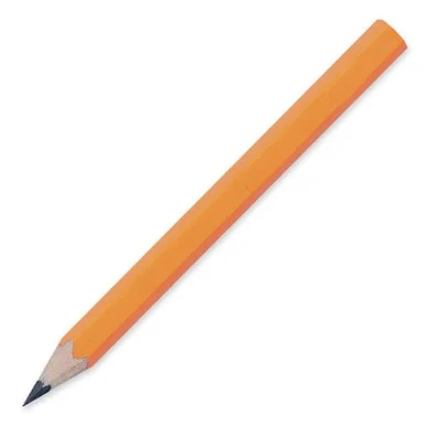 Integra Wood Golf Pencil - Yellow Ink - Yellow Barrel - 144 / Box (ITA30980)