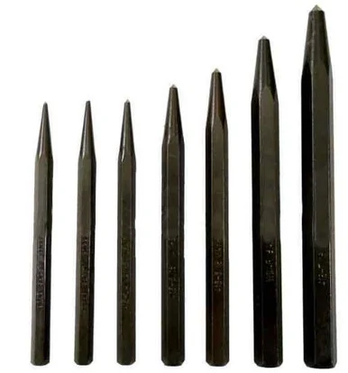 Mayhew 60007 Center Punch Set 7-piece